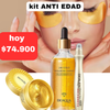 COMBO ANTI EDAD: PARCHES, SÉRUM DE ORO 24K Y CONTORNO